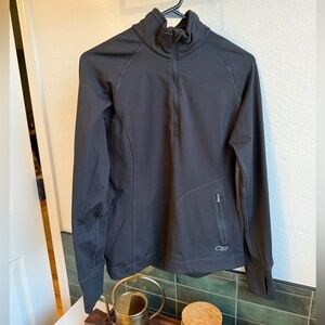 Outdoor Research Women’s Half Zip. Super soft material. Like new. Small.